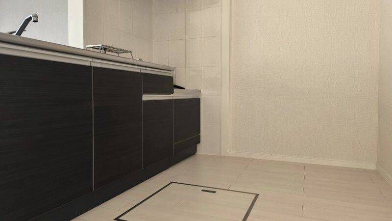 空っぽのキッチン